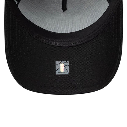Pictured is this NBA Logo NBA London Game 2026 Black 9FORTY A-Frame Adjustable cap. 7