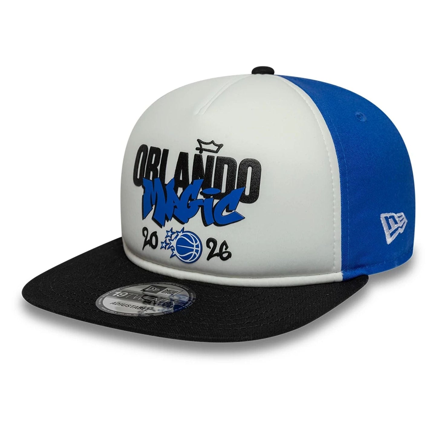 Pictured is this Orlando Magic NBA Berlin Game 2026 Blue 19TWENTY Adjustable cap. 4