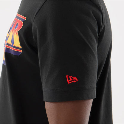 The model is wearing this Netflix Stranger Things T-Shirt in black. 3