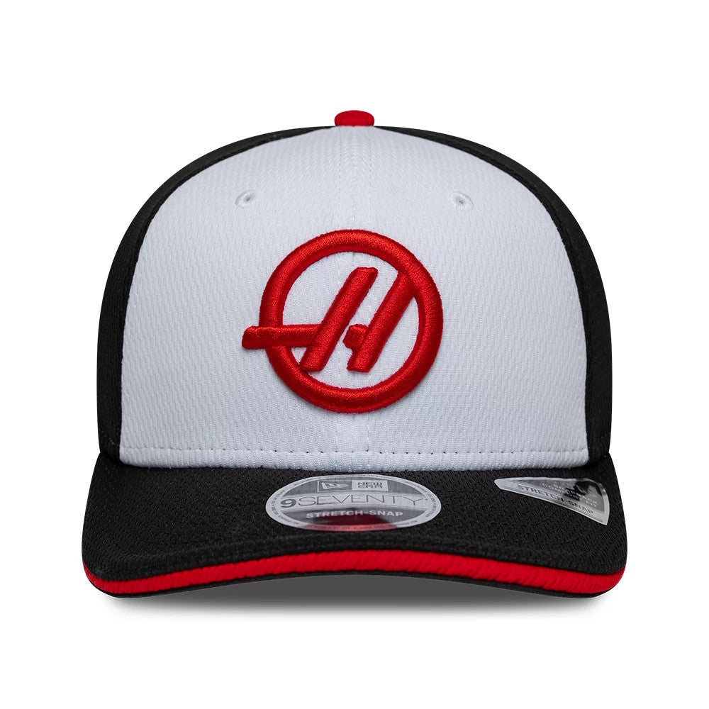 Pictured is this Team TGR Haas F1 9SEVENTY Stretch Snap cap in black. 2