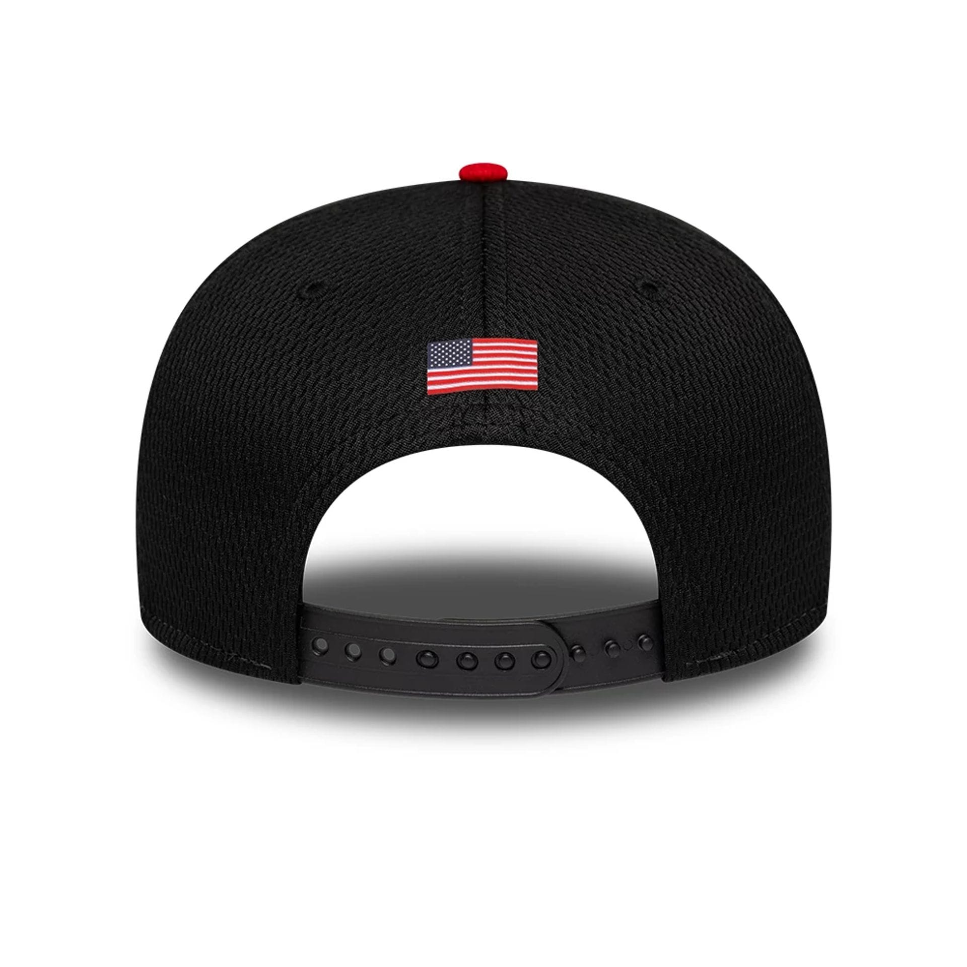 Pictured is this Team TGR Haas F1 9SEVENTY Stretch Snap cap in black. 4