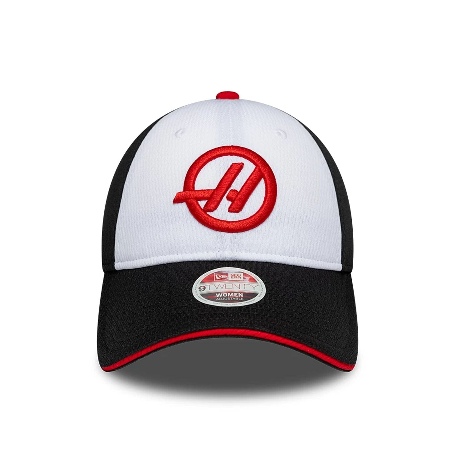 Pictured is this Womens TGR Haas F1 Open Back cap in black. 3