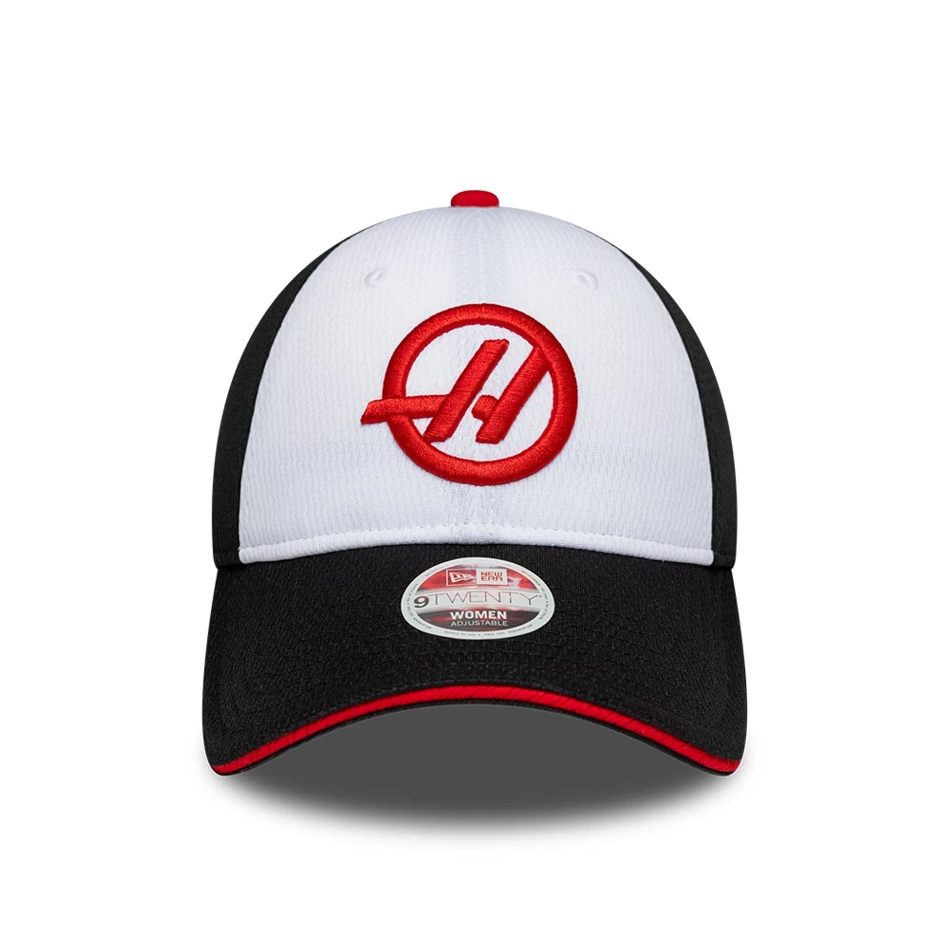 Pictured is this Womens TGR Haas F1 Open Back cap in black. 3