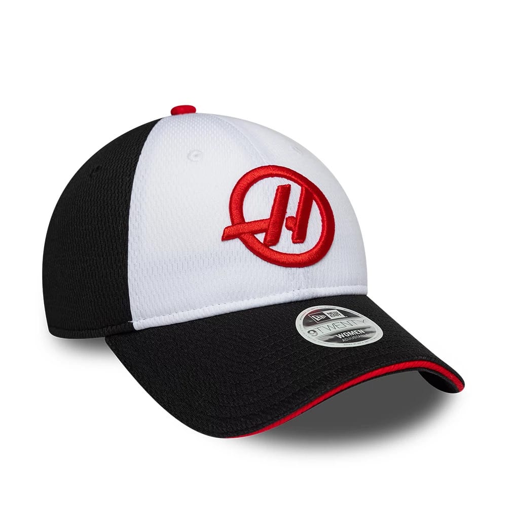 Pictured is this Womens TGR Haas F1 Open Back cap in black. 4