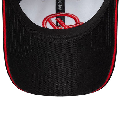 Pictured is this Womens TGR Haas F1 Open Back cap in black. 5