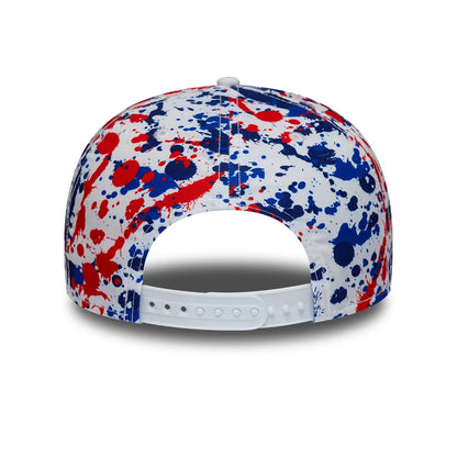 Pictured is this Team Silverstone Race Special TGR Haas F1 9SEVENTY Stretch Snap cap in white. 5