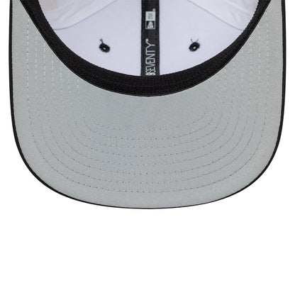 Pictured is this Miami Race Special TGR Haas F1 9SEVENTY Stretch Snap cap in white. 2