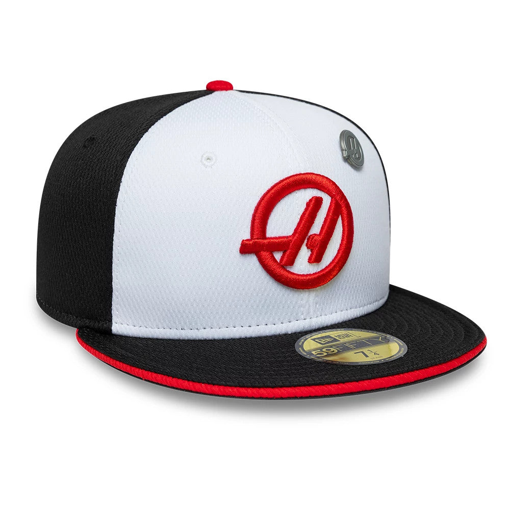 Pictured is this Summer League TGR Haas F1 59FIFTY Fitted cap in black. 3