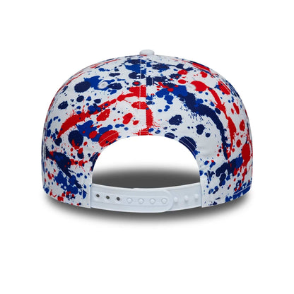Pictured is this Oliver Bearman Silverstone Race Special TGR Haas F1 9SEVENTY Stretch Snap cap in white. 5