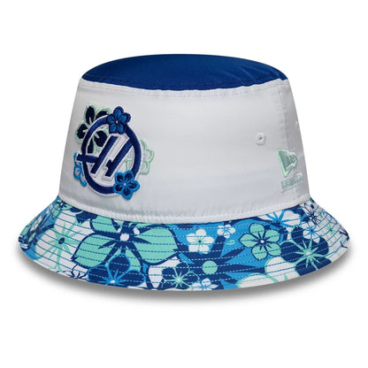 Pictured is this Japan Race Special TGR Haas F1 Bucket hat in white. 4