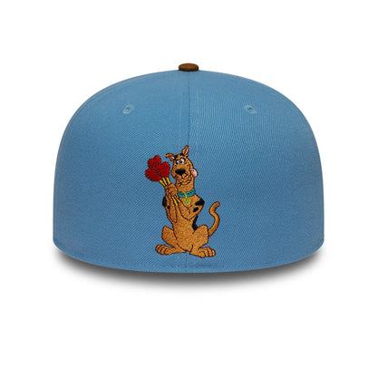 Pictured is this Heart Scooby Doo 59FIFTY Fitted cap in pastel blue. 2