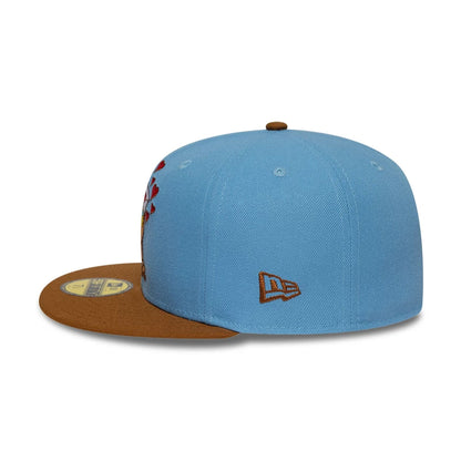 Pictured is this Heart Scooby Doo 59FIFTY Fitted cap in pastel blue. 6