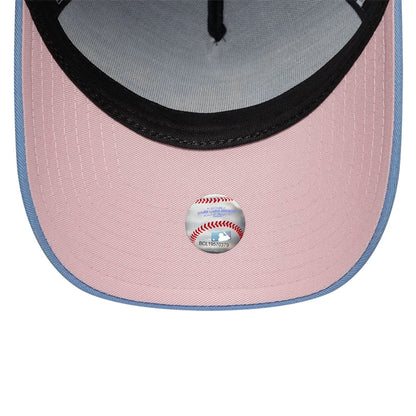 Pictured is this MLB Cherub LA Dodgers 9FORTY A-Frame cap in pastel blue. 2