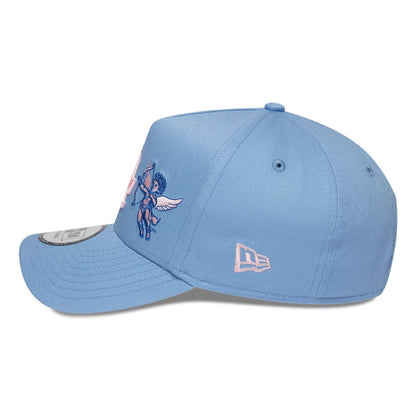 Pictured is this MLB Cherub LA Dodgers 9FORTY A-Frame cap in pastel blue. 5