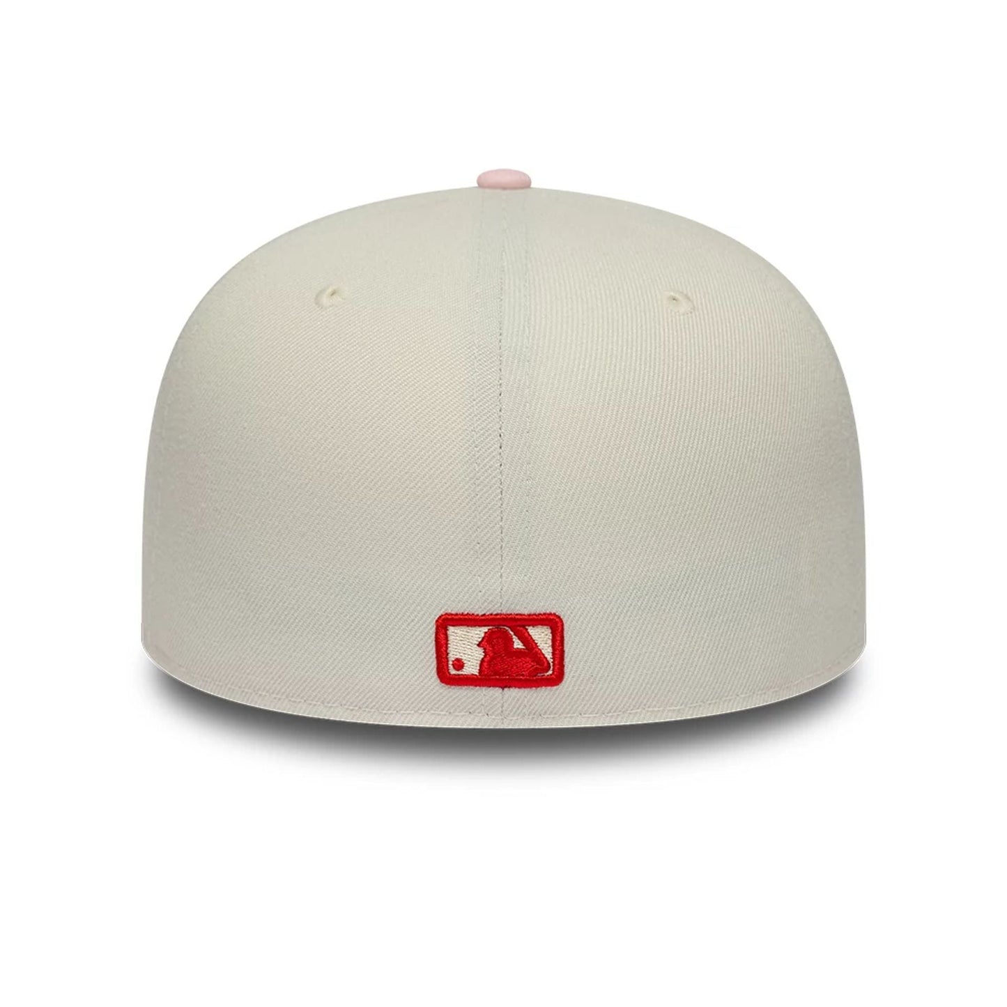 Pictured is this MLB Cherub LA Dodgers 59FIFTY Fitted cap in light beige. 6