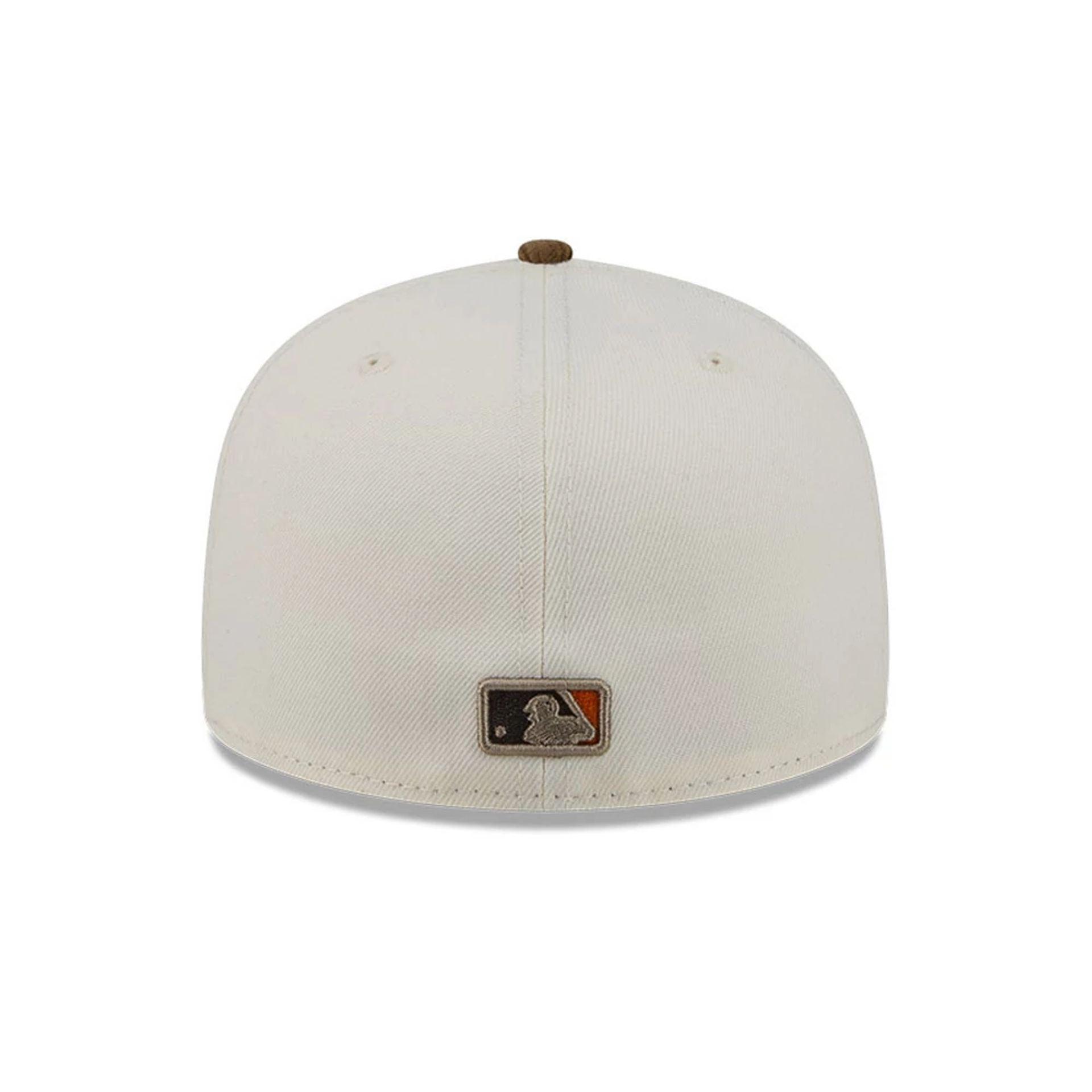Pictured is this MLB Cord Visor New York Mets 59FIFTY Fitted cap in white. 7