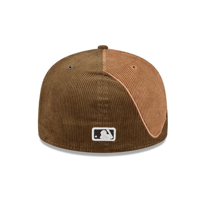 Pictured is this MLB Patch Cord LA Dodgers 59FIFTY Fitted cap in Multi. 7