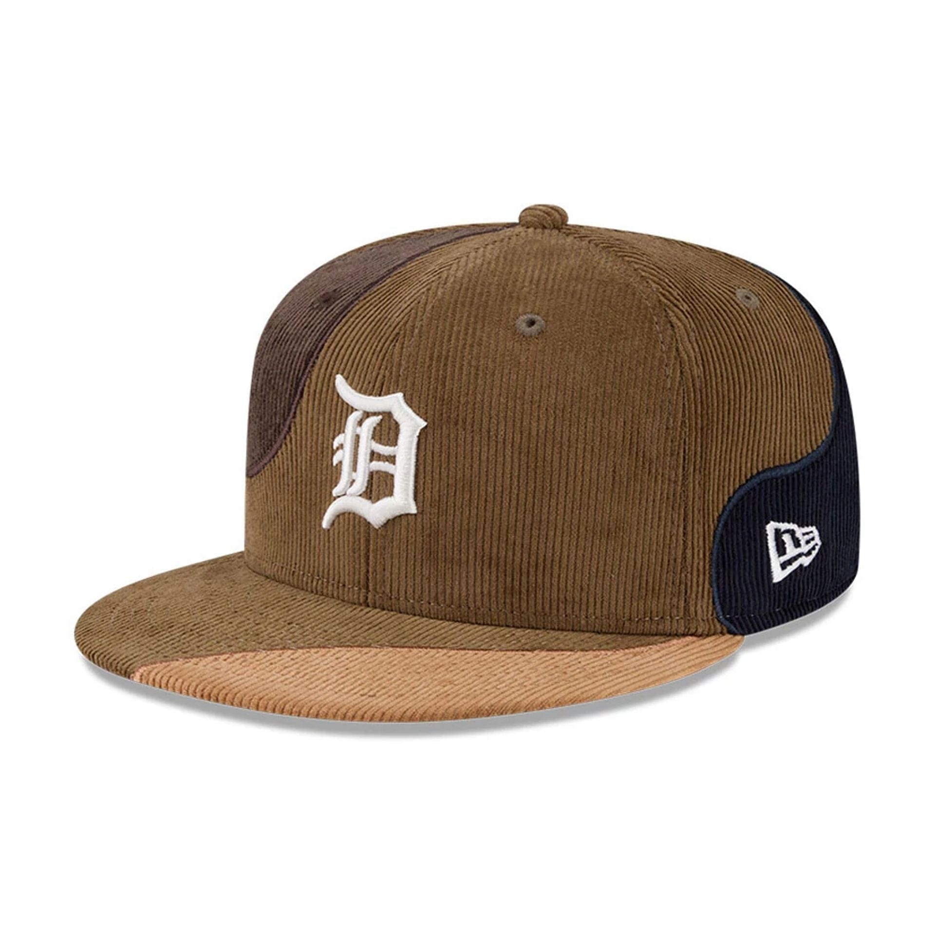 Pictured is this MLB Patch Cord Detroit Tigers 59FIFTY Fitted cap in Multi. 1