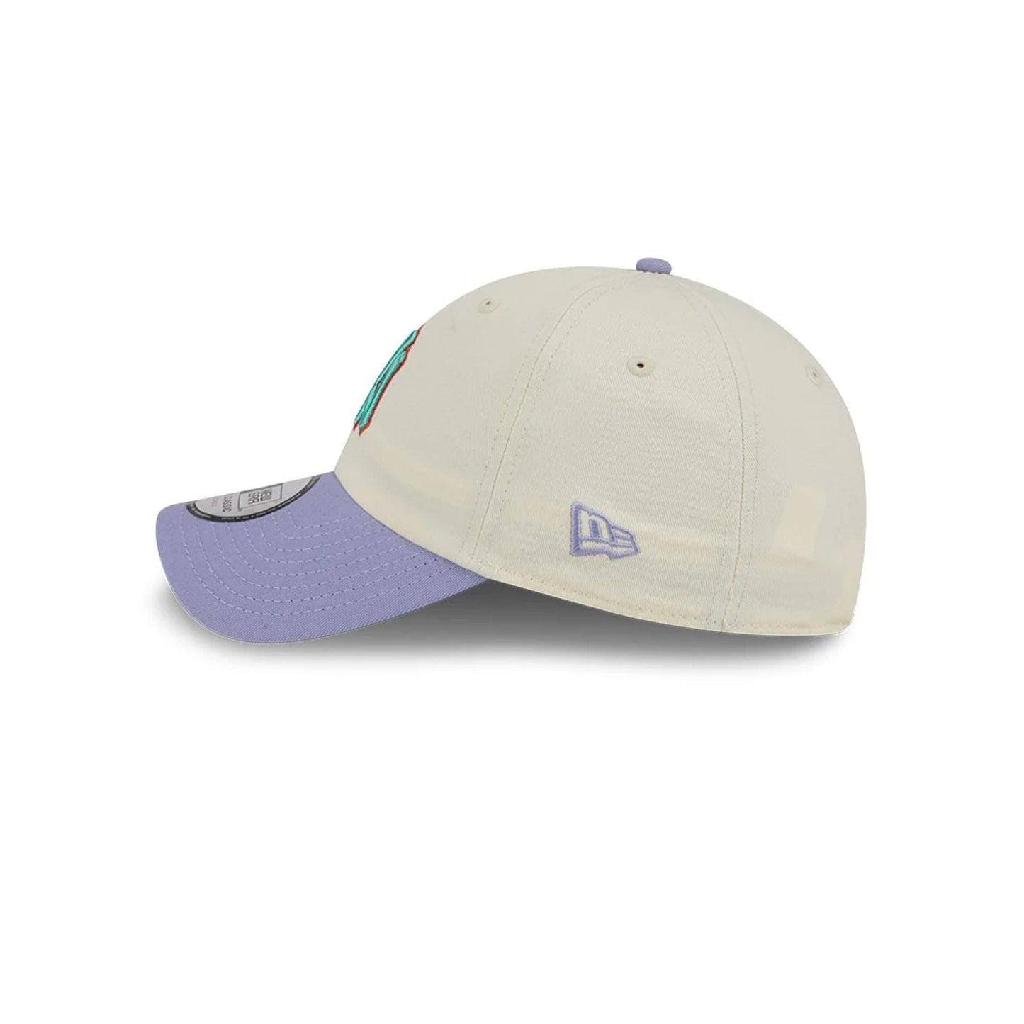 Pictured is this MLB Lavender Flowers New York Yankees Casual Classic cap in white. 6