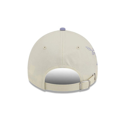 Pictured is this MLB Lavender Flowers New York Yankees Casual Classic cap in white. 7