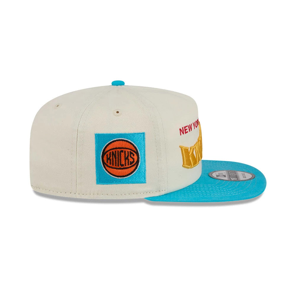 Pictured is this NBA Conference Script New York Knicks 19TWENTY cap in white. 5