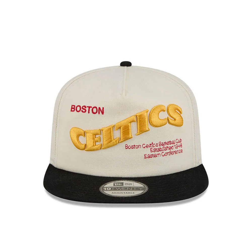 Pictured is this NBA Conference Script Boston Celtics 19TWENTY cap in white. 3