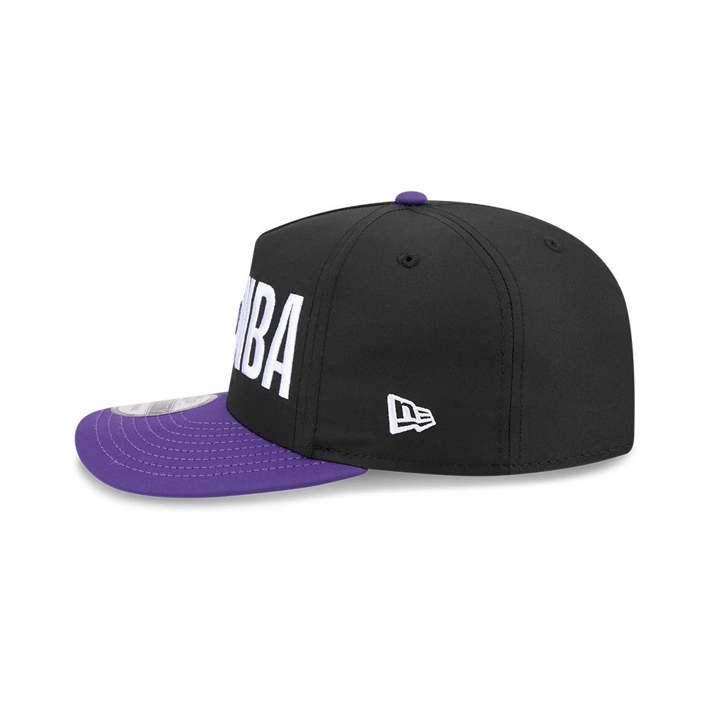 Pictured is this NBA Team Logo LA Lakers 19TWENTY cap in purple. 5