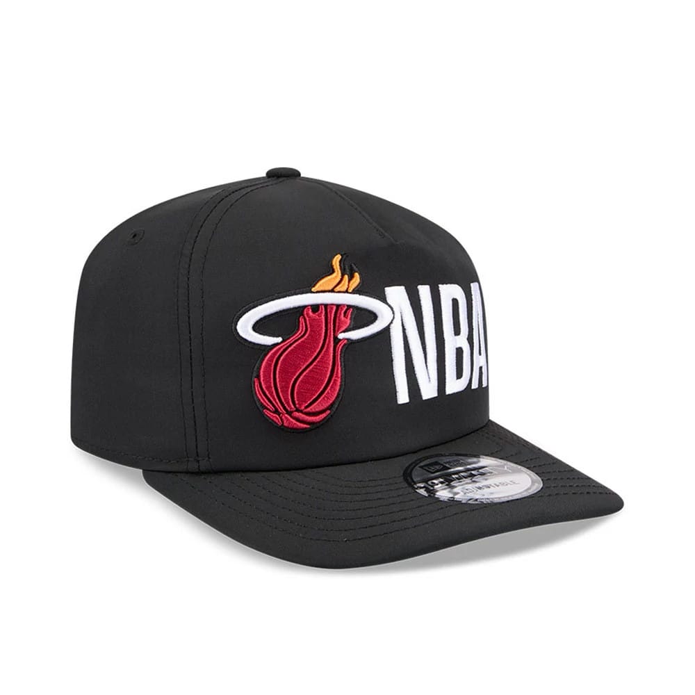 Pictured is this NBA Team Logo Miami Heat 19TWENTY cap in black. 4