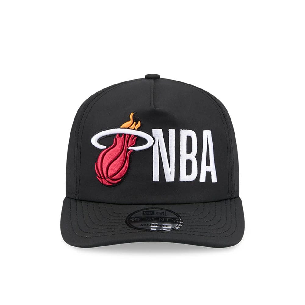 Pictured is this NBA Team Logo Miami Heat 19TWENTY cap in black. 3