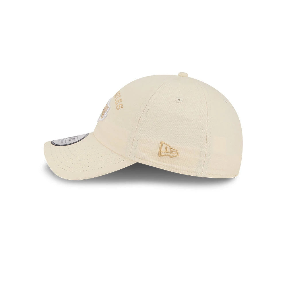 Pictured is this NBA Team Logo LA Lakers Casual Classic cap in beige. 5
