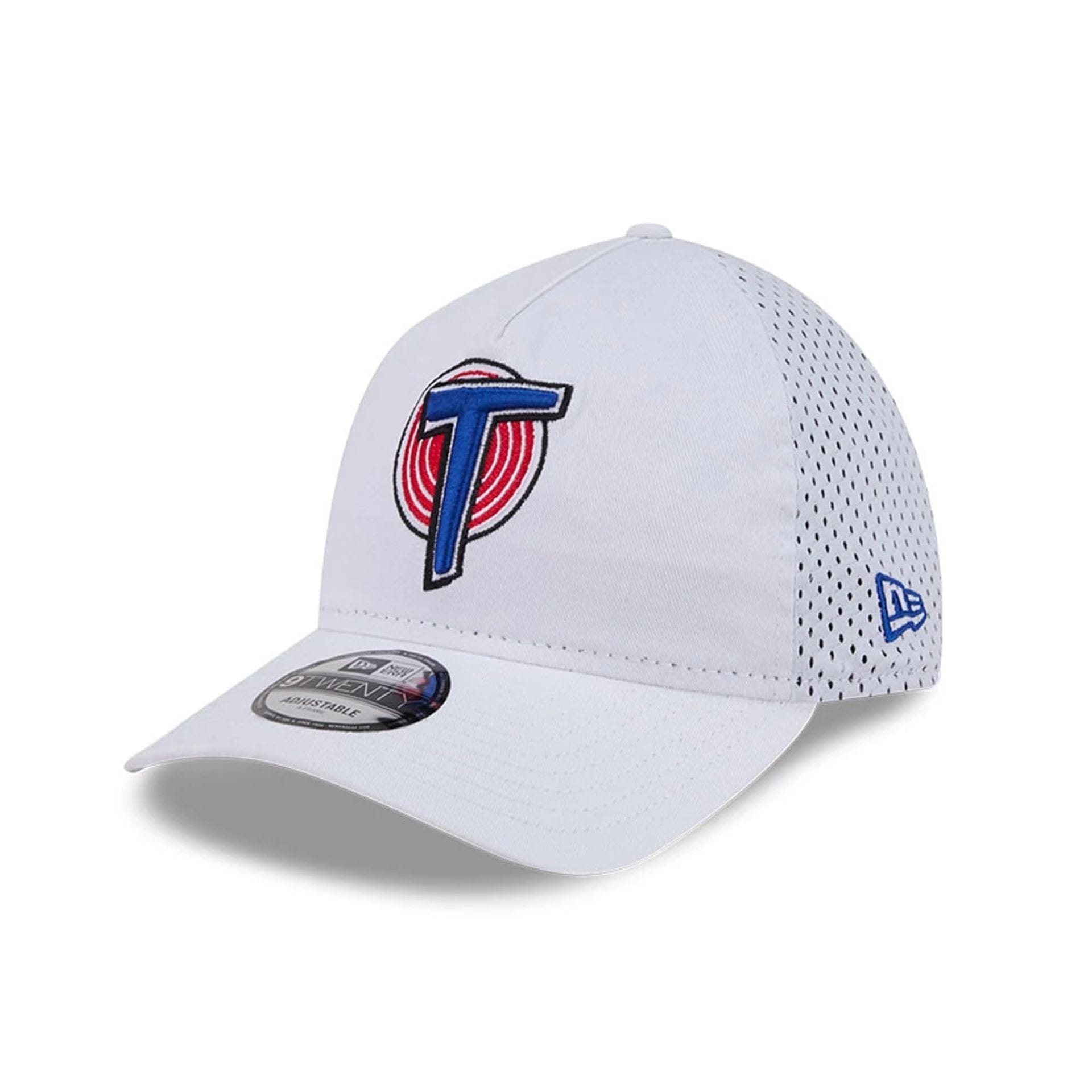 Pictured is this Space Jam Tune Squad 9TWENTY A-Frame cap in white. 5