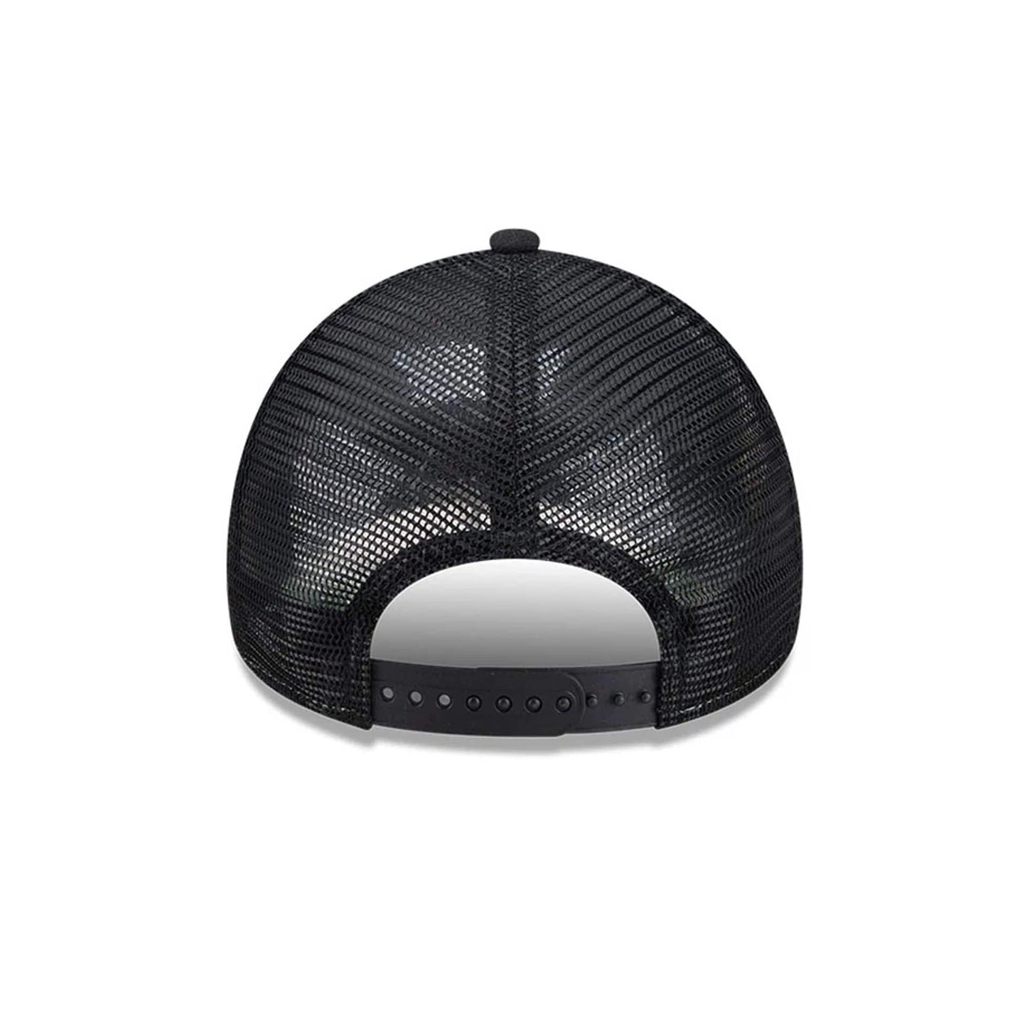 Pictured is this Space Jam Rivalry 9FORTY A-Frame Trucker cap in black. 7