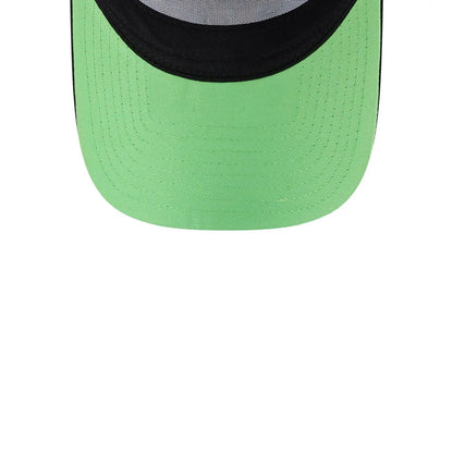 Pictured is this Space Jam Rivalry 9FORTY A-Frame Trucker cap in black. 2