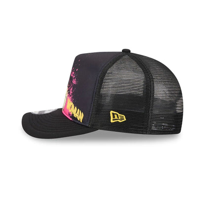 Pictured is this Womens DC Wonder Woman 9FIFTY A-Frame Snapback cap in black. 5
