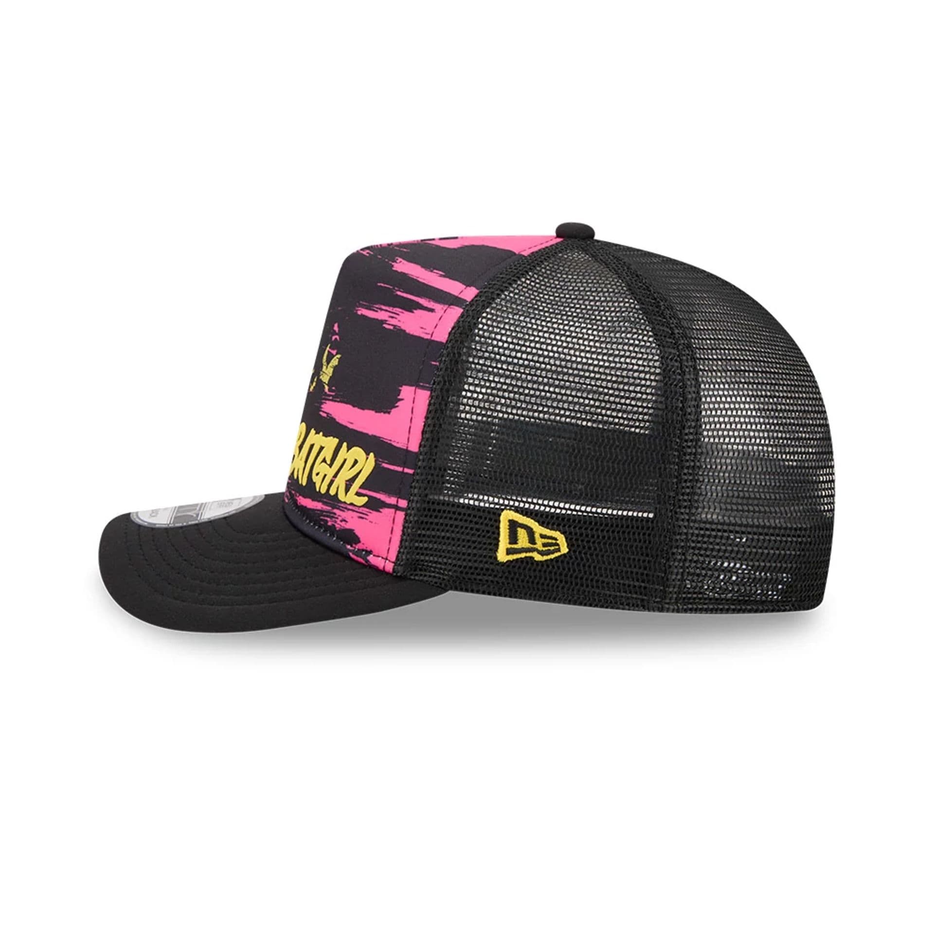 Pictured is this Womens DC Batgirl 9FIFTY A-Frame Snapback cap in black. 5