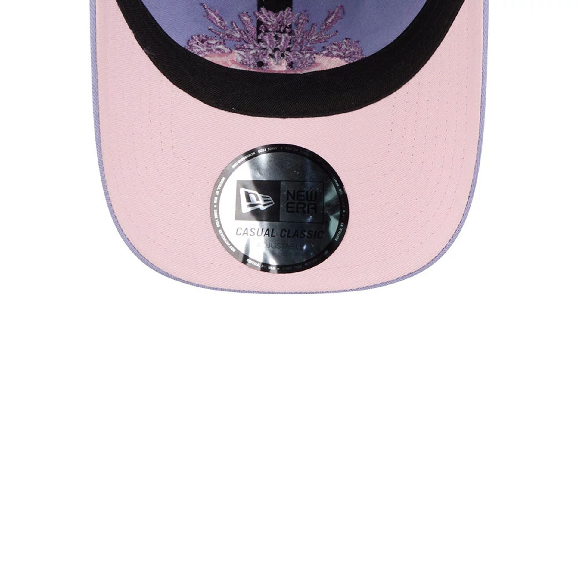 Pictured is this Womens DC Batgirl Casual Classic cap in pastel purple. 2