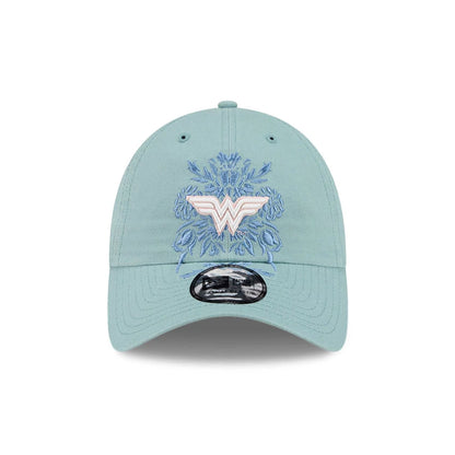 Pictured is this Womens DC Wonder Woman Casual Classic cap in pastel blue. 3