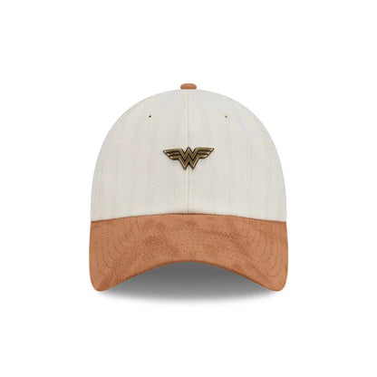 Pictured is this Womens DC Wonder Woman Casual Classic cap in white. 2