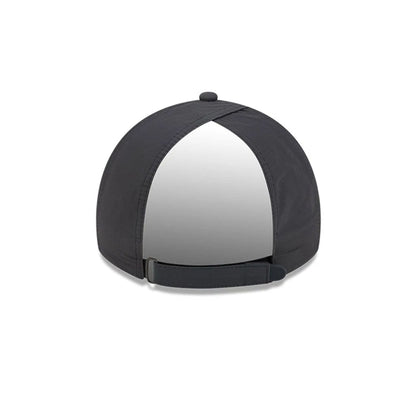 Pictured is this Womens DC Batgirl Open Back cap in charcoal. 2