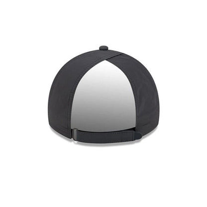 Pictured is this Womens DC Batgirl Open Back cap in charcoal. 2