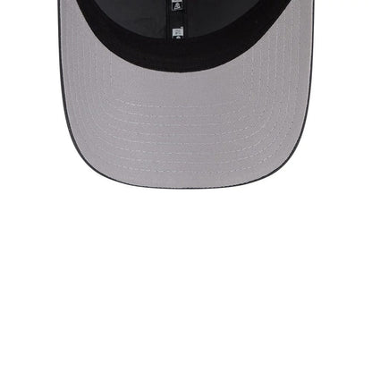 Pictured is this Womens DC Batgirl Open Back cap in charcoal. 3