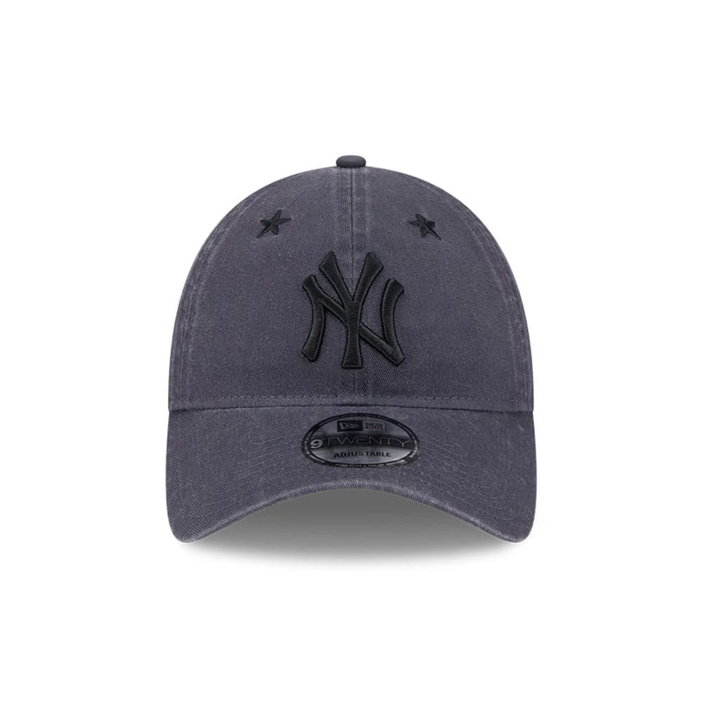 Pictured is this MLB Starry Eyelet New York Yankees 9TWENTY cap in black. 2