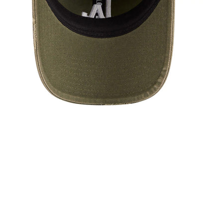 Pictured is this MLB Stencil Distressed LA Dodgers 9TWENTY cap in green. 4