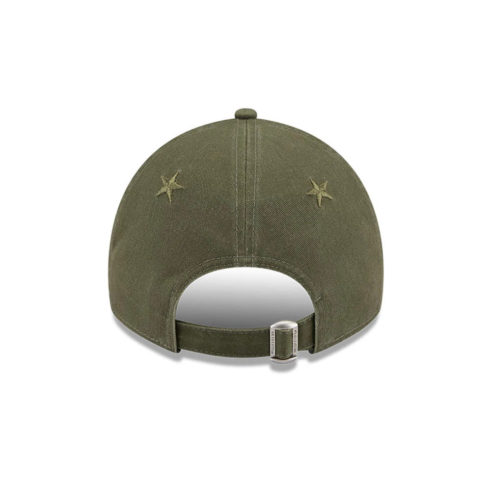 Pictured is this MLB Starry Eyelet LA Dodgers 9TWENTY cap in green. 6