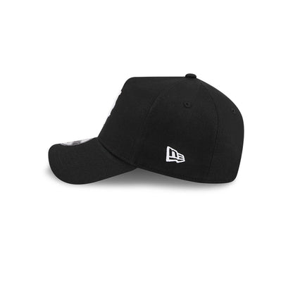 Pictured is this MLB Cooperstown Anniversary New York Mets 9FORTY A-Frame cap in black. 6