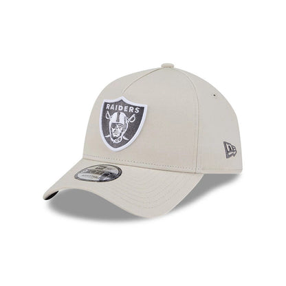 Pictured is this NFL Concrete Las Vegas Raiders 9FORTY A-Frame cap in Stone. 1