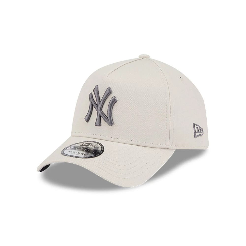 Pictured is this MLB Concrete New York Yankees 9FORTY A-Frame cap in Stone. 1