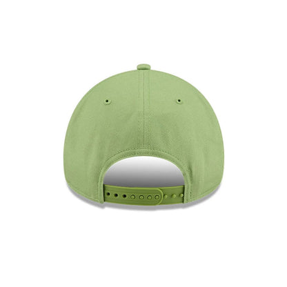 Pictured is this MLB Strawberry Matcha LA Dodgers 9FORTY A-Frame cap in green. 7