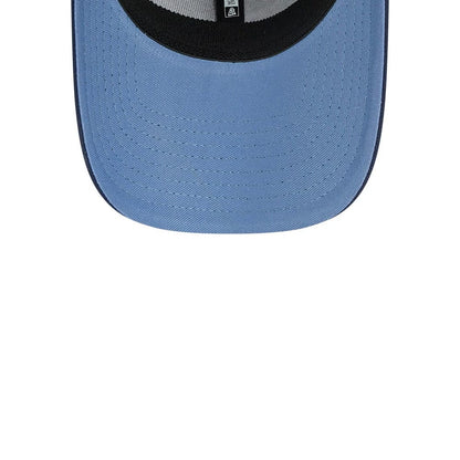 Pictured is this MLB Faded Oceanside Chicago White Sox 39THIRTY Stretch Fit cap in dark blue. 2