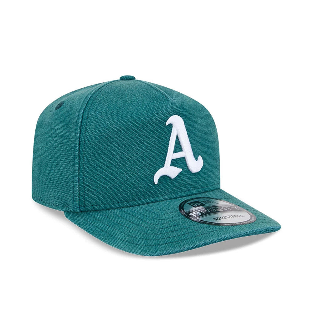 Pictured is this MLB Duck Canvas Athletics 19TWENTY cap in green. 4